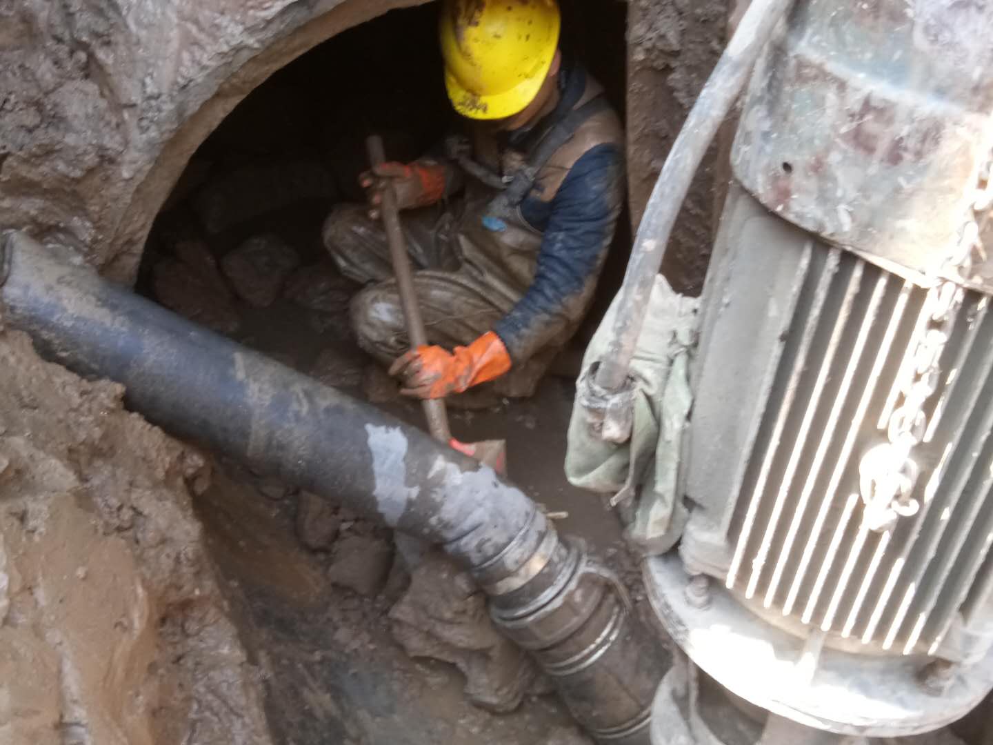 番阳镇管道清淤