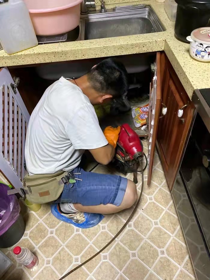 番阳镇通下水道